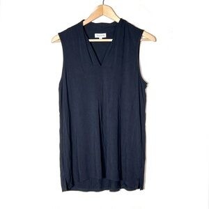 Time for Me black sleeveless tank top shirt size medium M B187